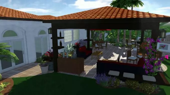 Spanish Style Backyard Designs – Learn More About This Attractive Home